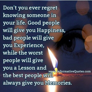 Quotes On Regretting Leaving Someone. QuotesGram