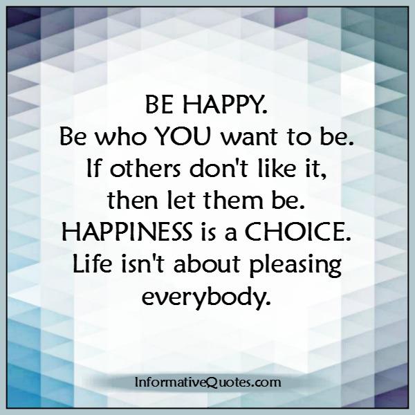 Don't rely on someone for happiness - Informative Quotes